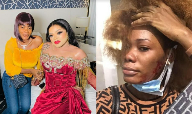 Bobrisky called out for Physical Abuse