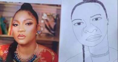 Omotola Jalade slams artist who drew her portrait