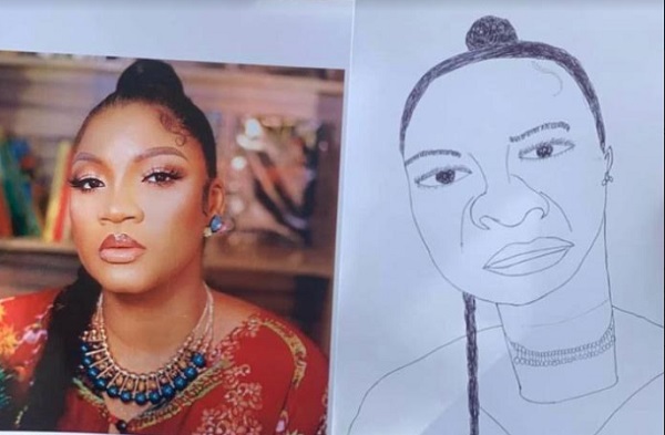 Omotola Jalade slams artist who drew her portrait