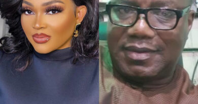Mercy Aigbe and her ex-husband, Lanre Gentry, slam each other