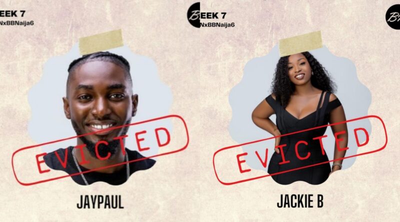 Jaypaul and Jackie B have been evicted