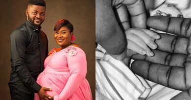Singer Judikay welcomes first child