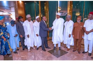  Buhari Meets Pro-Chancellors over ASUU Strike