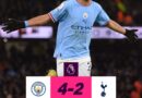EPL: Man City overpower Tottenham in comeback victory