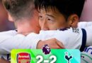 Arsenal, Tottenham share the spoils in end-to-end North London derby