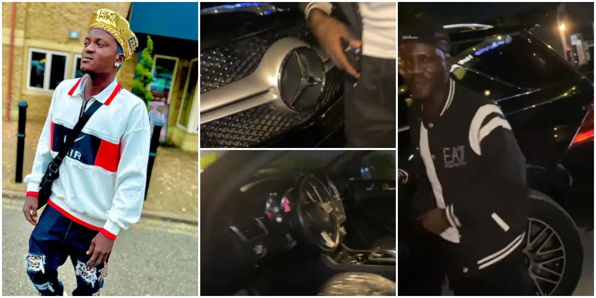 <strong>Portable acquires Multi-million Naira Mercedes Benz months after crashing his G-Wagon</strong>