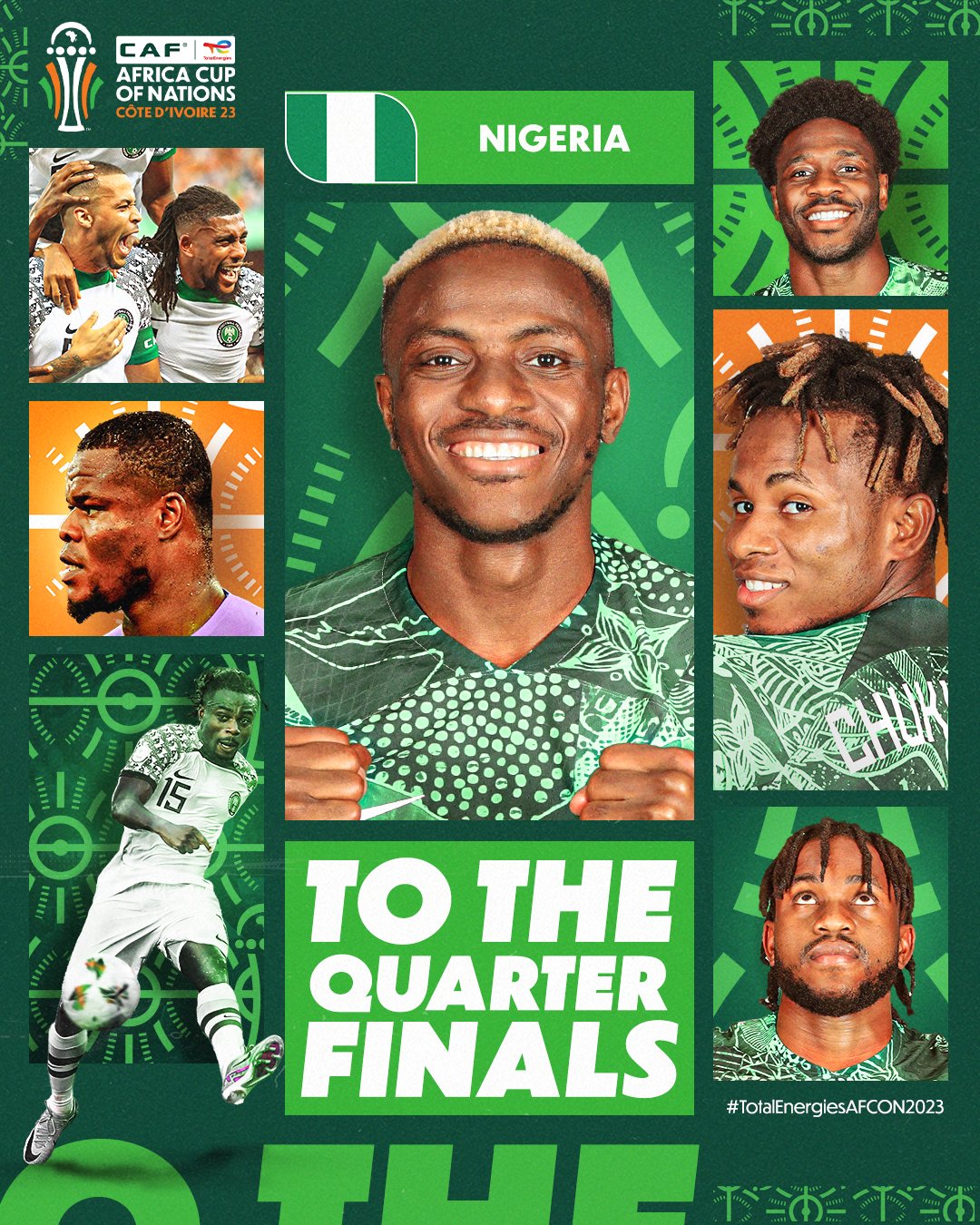 AFCON: Super Eagles see off Cameroon to book quarter-finals place