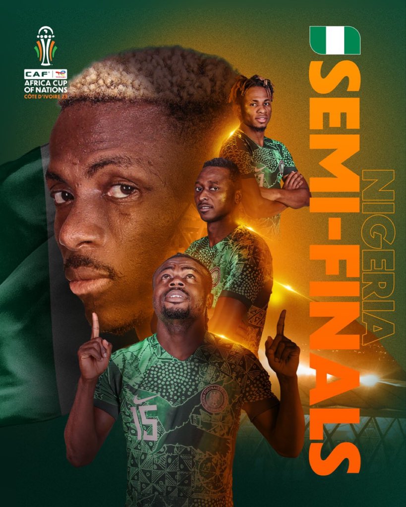 AFCON: Super Eagles march into Semi finals