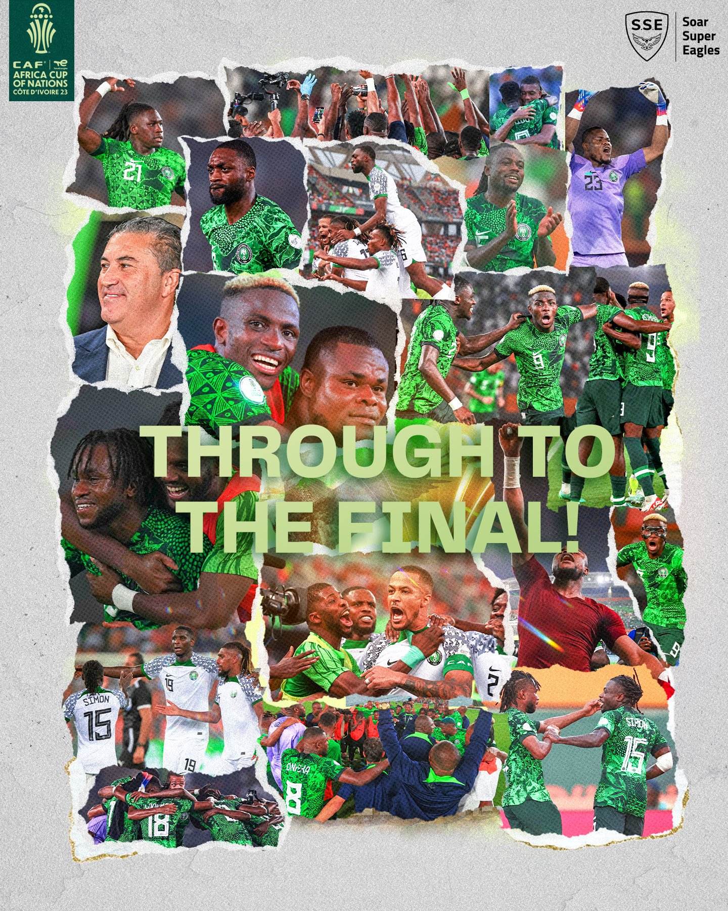 Win over South Africa sends Nigeria soaring into AFCON final