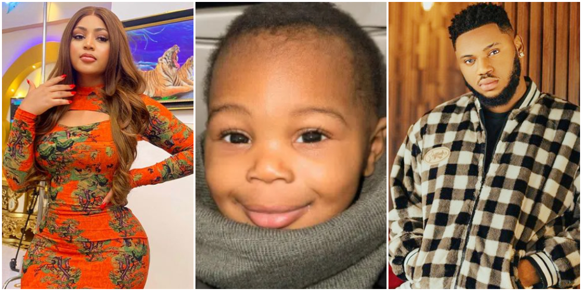 <strong>“Our baby” – Regina Daniels reacts as ex-boyfriend, Somadina Adinma unveils his son on first birthday</strong>