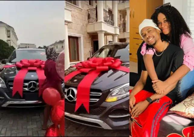 <strong>Yhemolee allegedly buys his girlfriend a Multi-million Naira Mercedes Benz</strong>