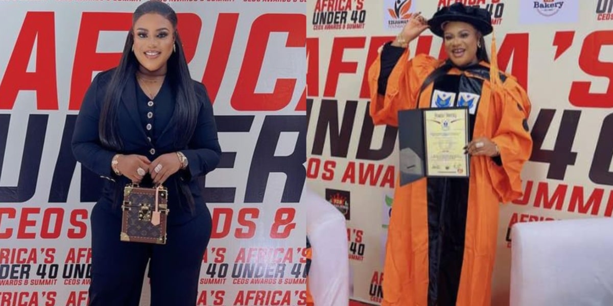 <strong>Actress Nkechi Blessing bags Doctorate Degree</strong>