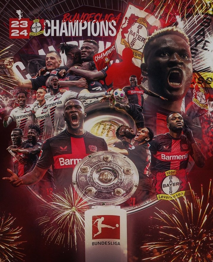 Nigerian striker, Boniface makes history with Bayer Leverkusen