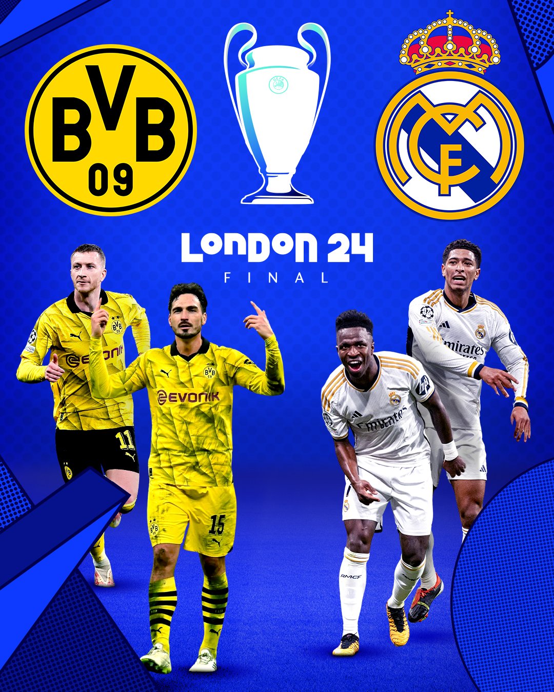 UCL: Real Madrid set up final against Dortmund with late winner over Bayern