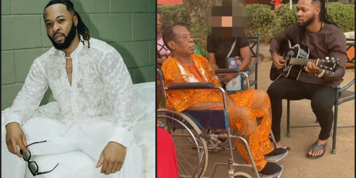<strong>Nigerian Singer, Flavour’s father is Dead</strong>