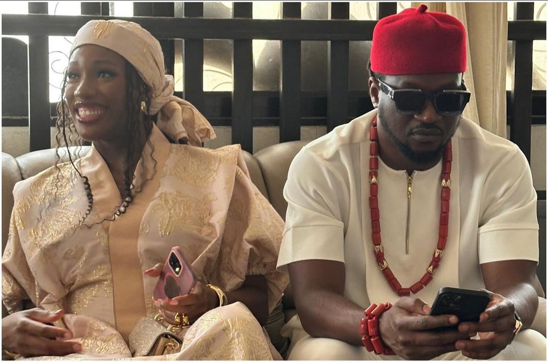<strong>Paul Psquare and girlfriend, Ivy Ifeoma tie the knot traditionally </strong>