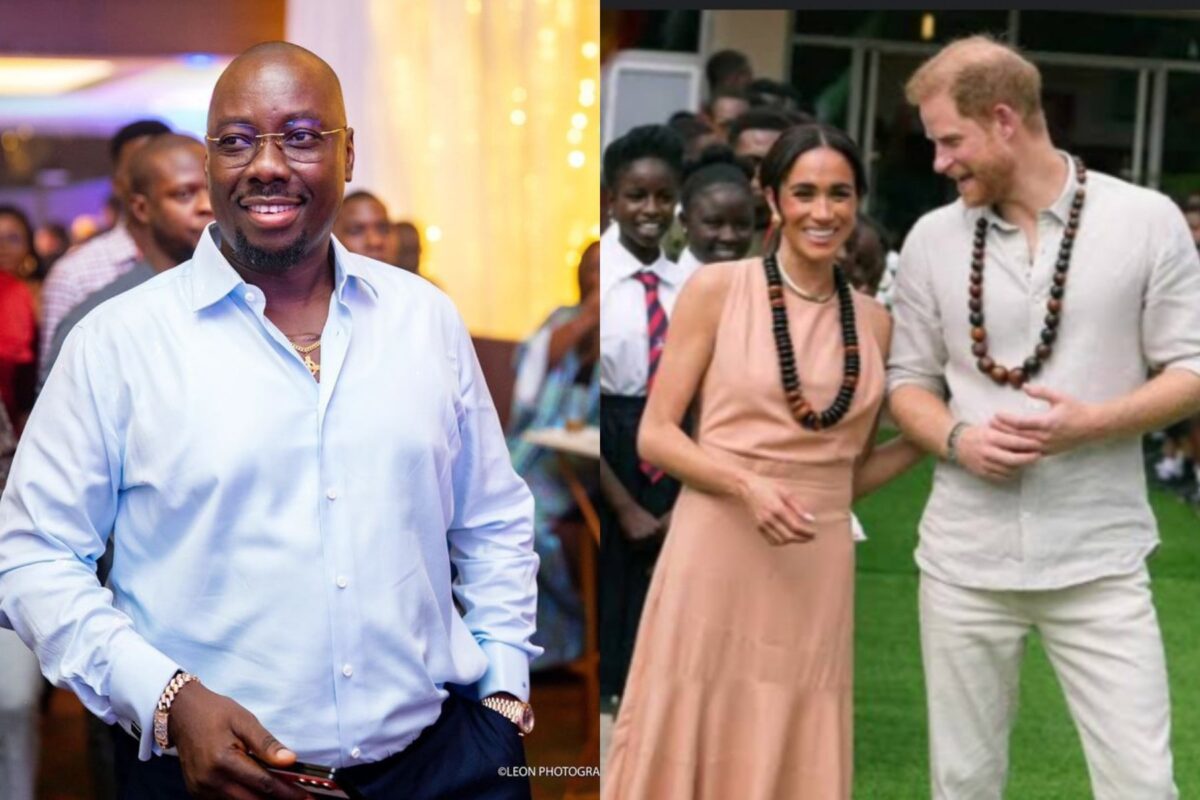 <strong>Obi Cubana hosts Prince Harry and Meghan Markle in his </strong>luxury hotel