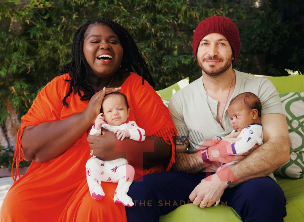 Actress Gabourey Sidibe welcomes twins with her husband Brandon Frankel