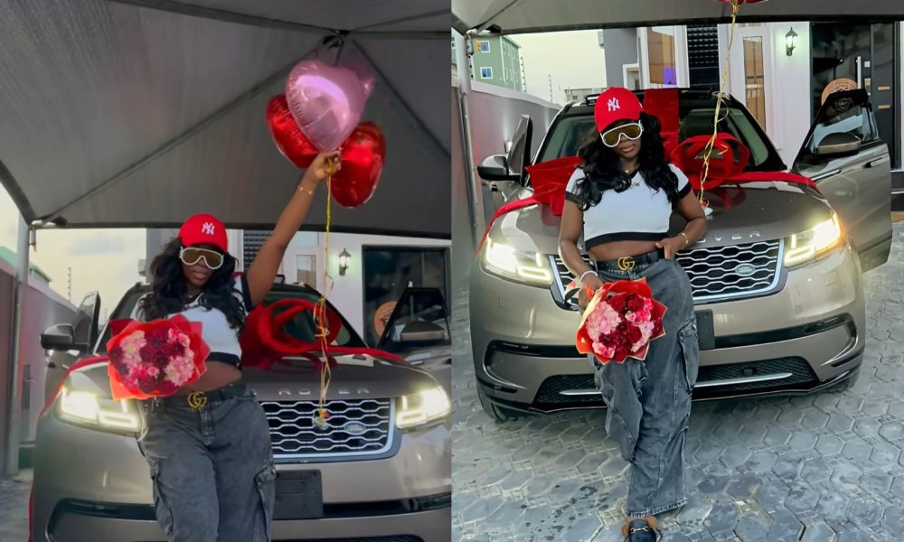 BNaija’s Ka3na splashes millions on a luxury car, Netizens react