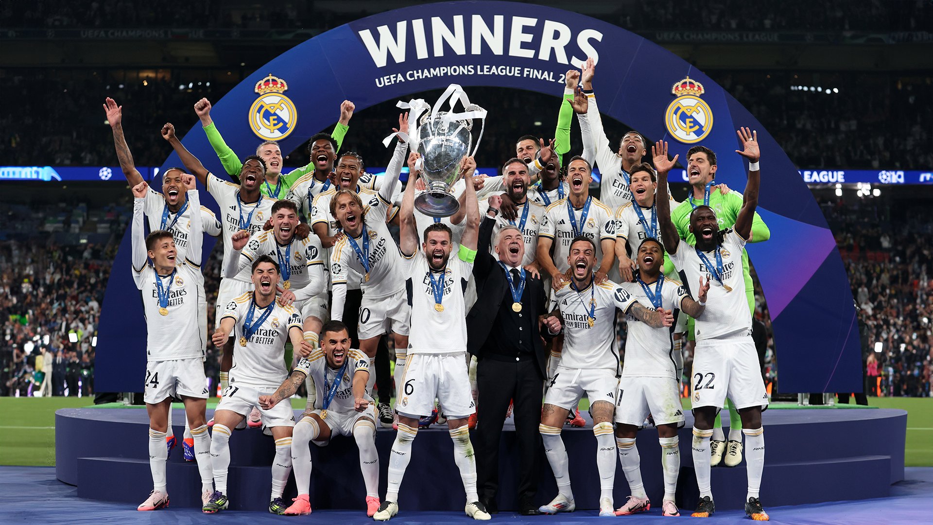 Carvajal, Vini spur Madrid to 15th UCL