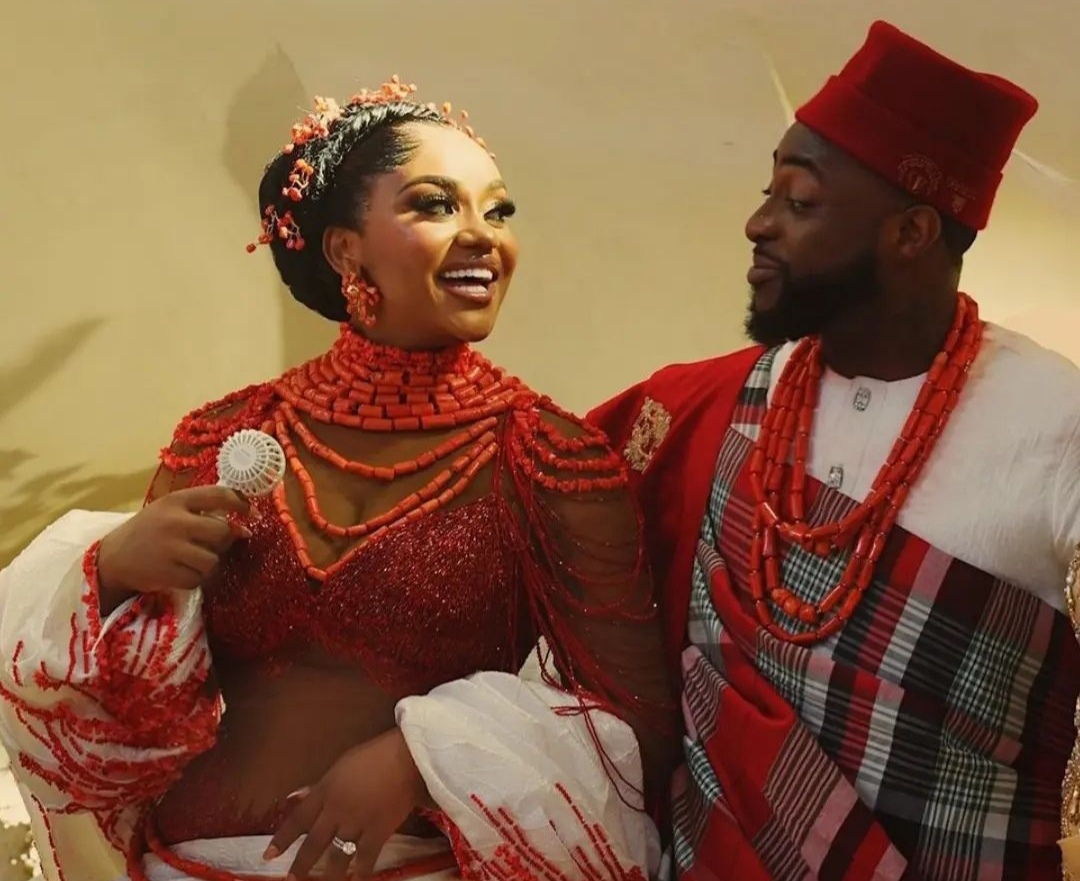 Davido sends gratitude to Nigerians for making his wedding to Chioma a ‘magical one’