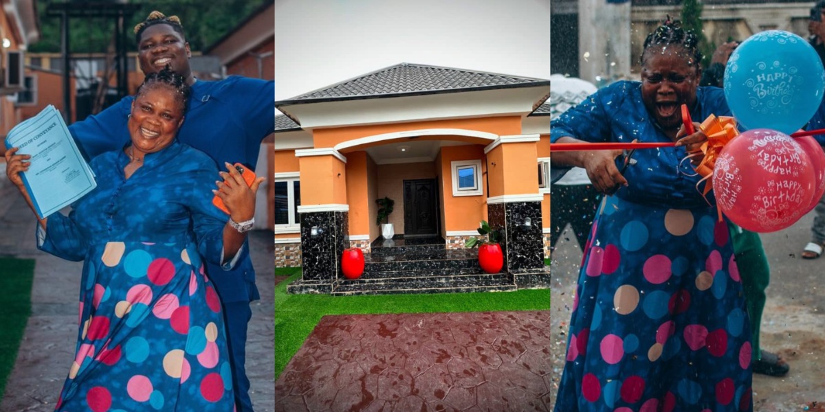 Flowerboy reportedly buys a N250 million mansion for his mother