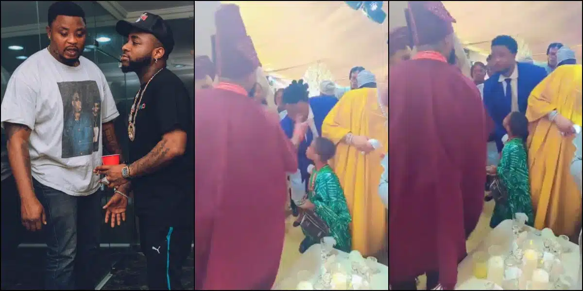 Davido’s bodyguard breaks silence following viral video of the singer allegedly slapping him