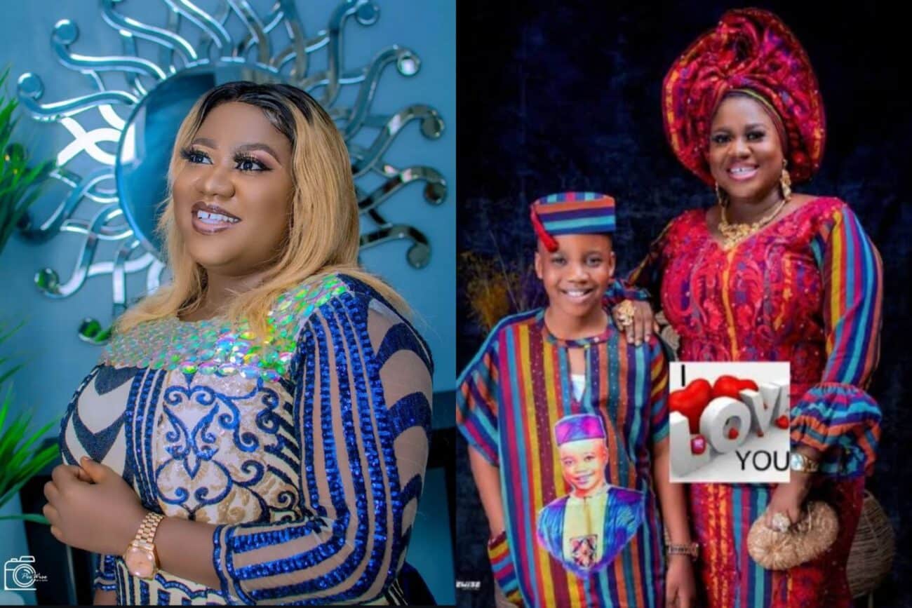 Bisola Badmus to be sent abroad for brain surgery as son receives scholarship through University