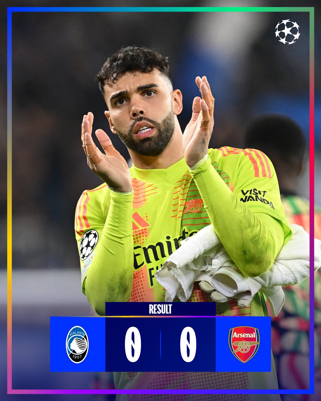 UCL: Raya’s heroics salvage point for Arsenal