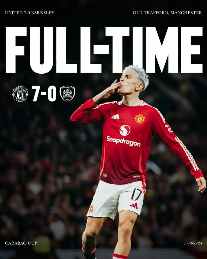 Caraobo Cup: Manchester United thrash Barnsley in seven star performance