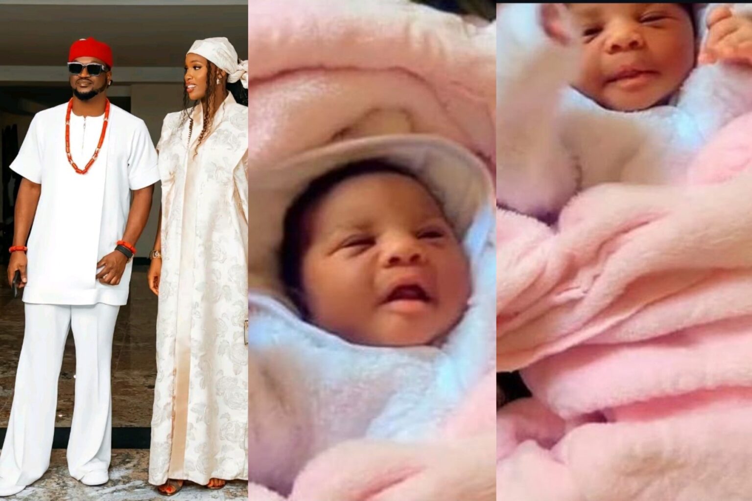 Paul Okoye and his wife, Ivy Ifeoma allegedly welcome their first child