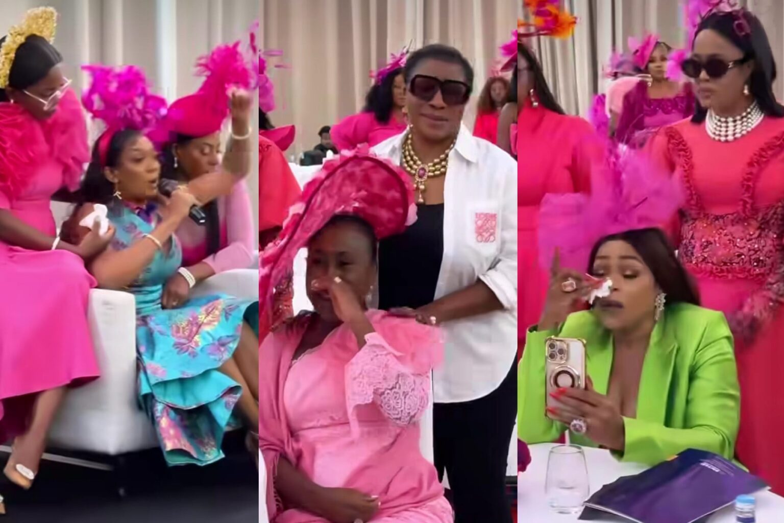 Shaffy bello, Others burst into tears as May Yul-Edochie tells her story at an event in Qatar