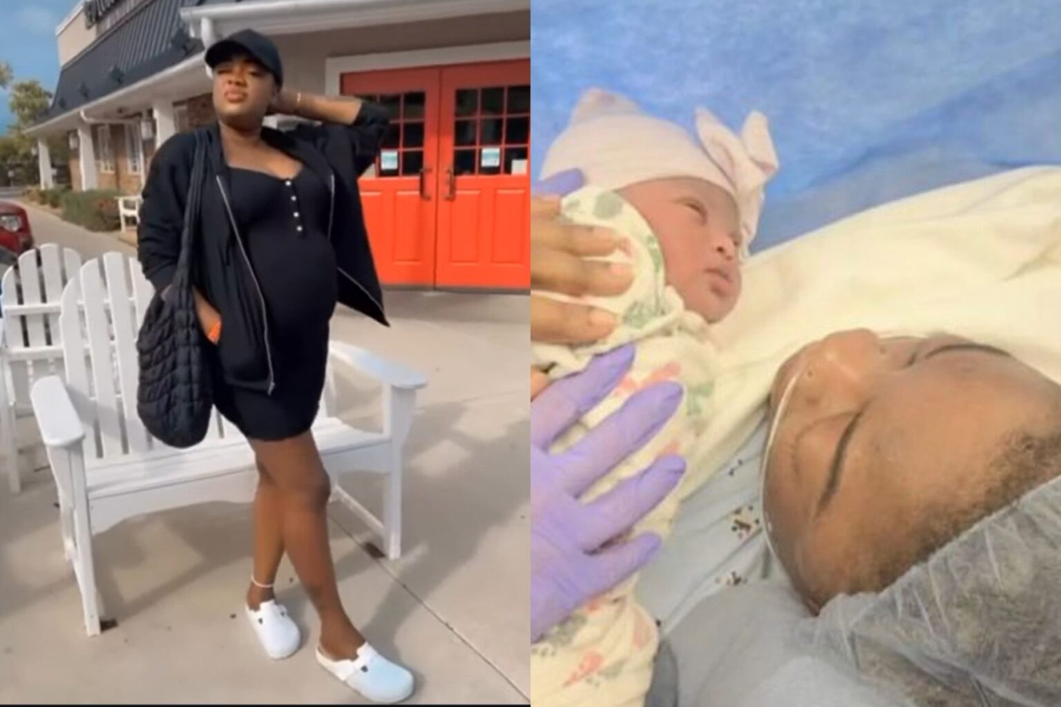 Nollywood Actress Sotayo Gaga welcomes first child