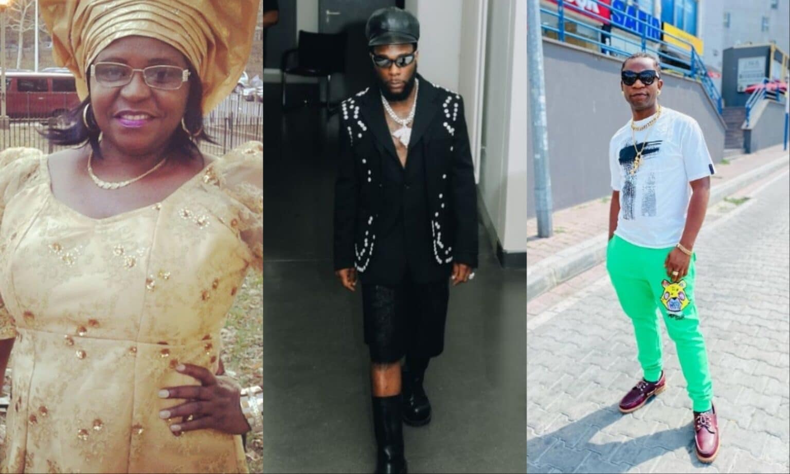 “I’m on my knees” – Speed Darlington’s mother pleads with Burnaboy to release her son