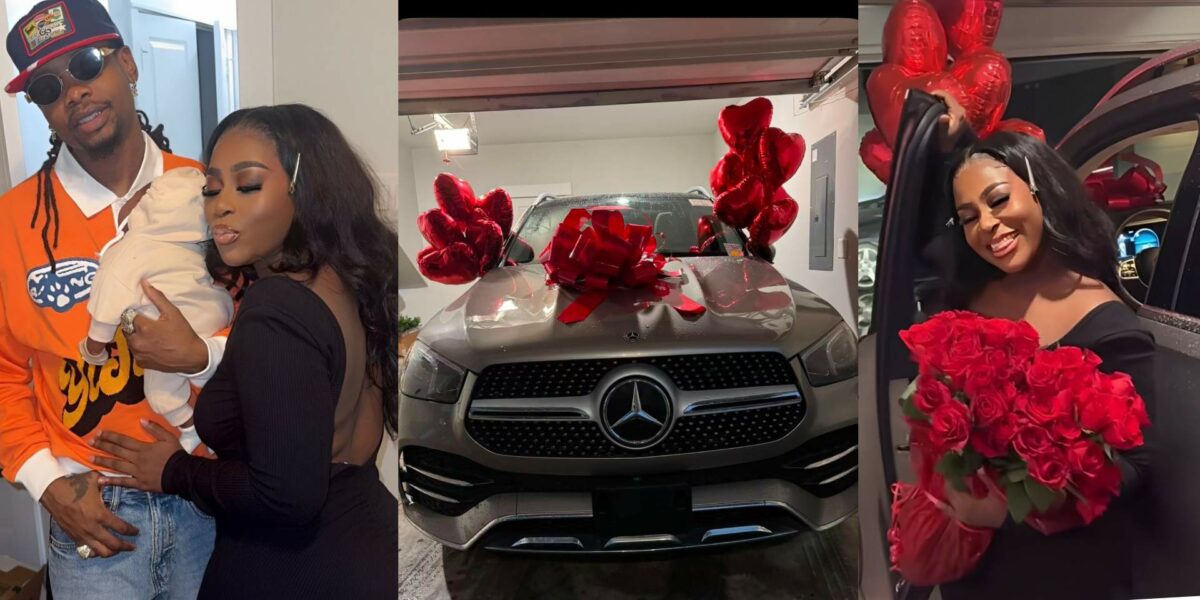 Yhemolee gifts wife Mercedes Benz as push present
