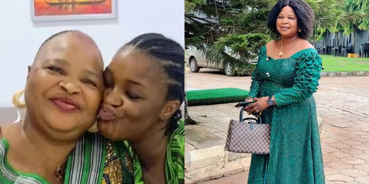 Nollywood Actress, Chacha Eke reportedly loses her mother