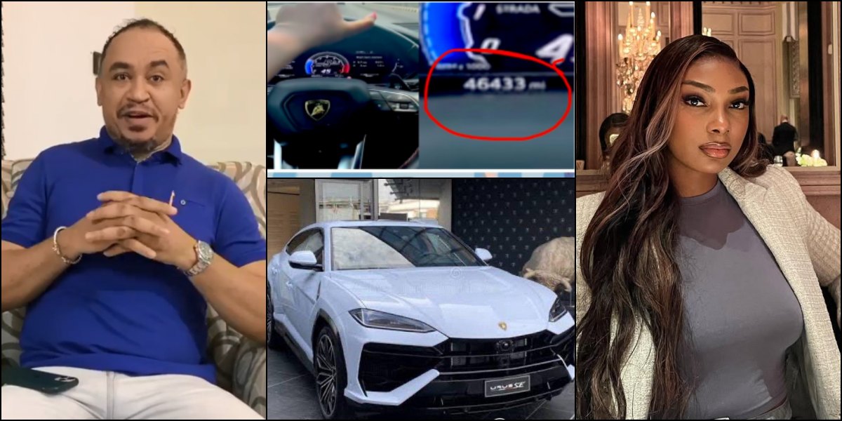 Daddy Freeze Uncovers Shocking Mileage on Sophia Egbueje’s ‘New’ Lamborghini