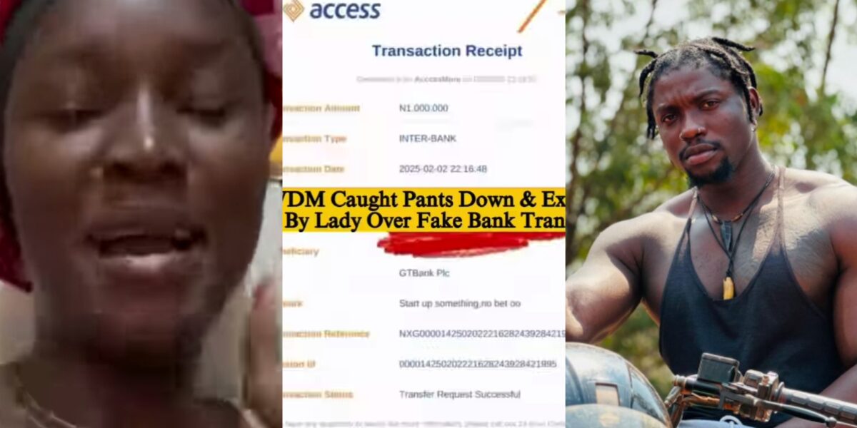 Verydarkman Dragged Over Alleged Fake ₦1M Transfer Claim