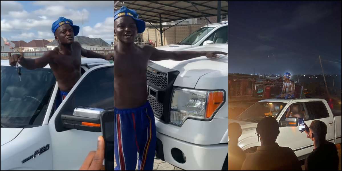 Portable Splashes millions on Ford Truck Days After Receiving ₦20M Gift From Burna Boy