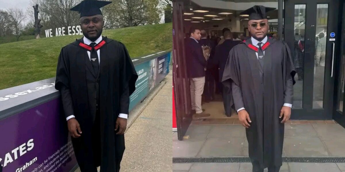 Ubi Franklin bags Bachelor of law from University of Essex