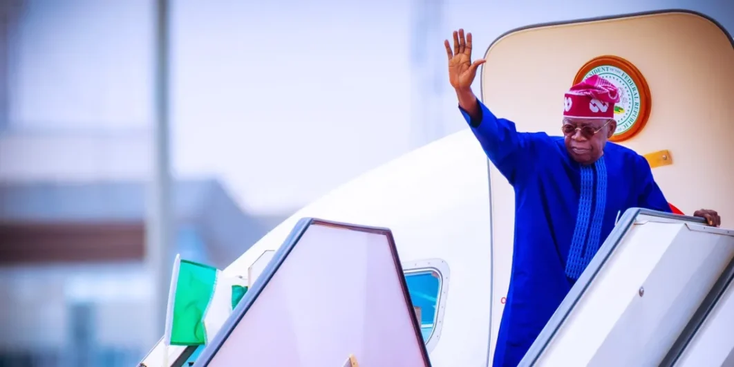 Tinubu Again Jets to France