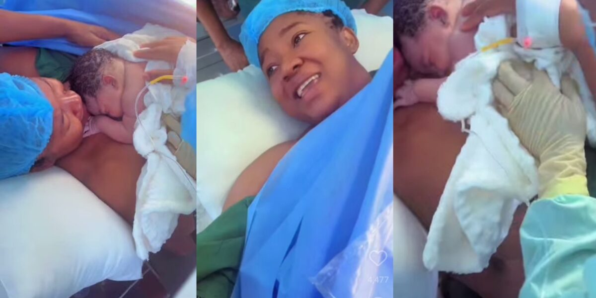 Yul Edochie and Judy Austin welcome their third child