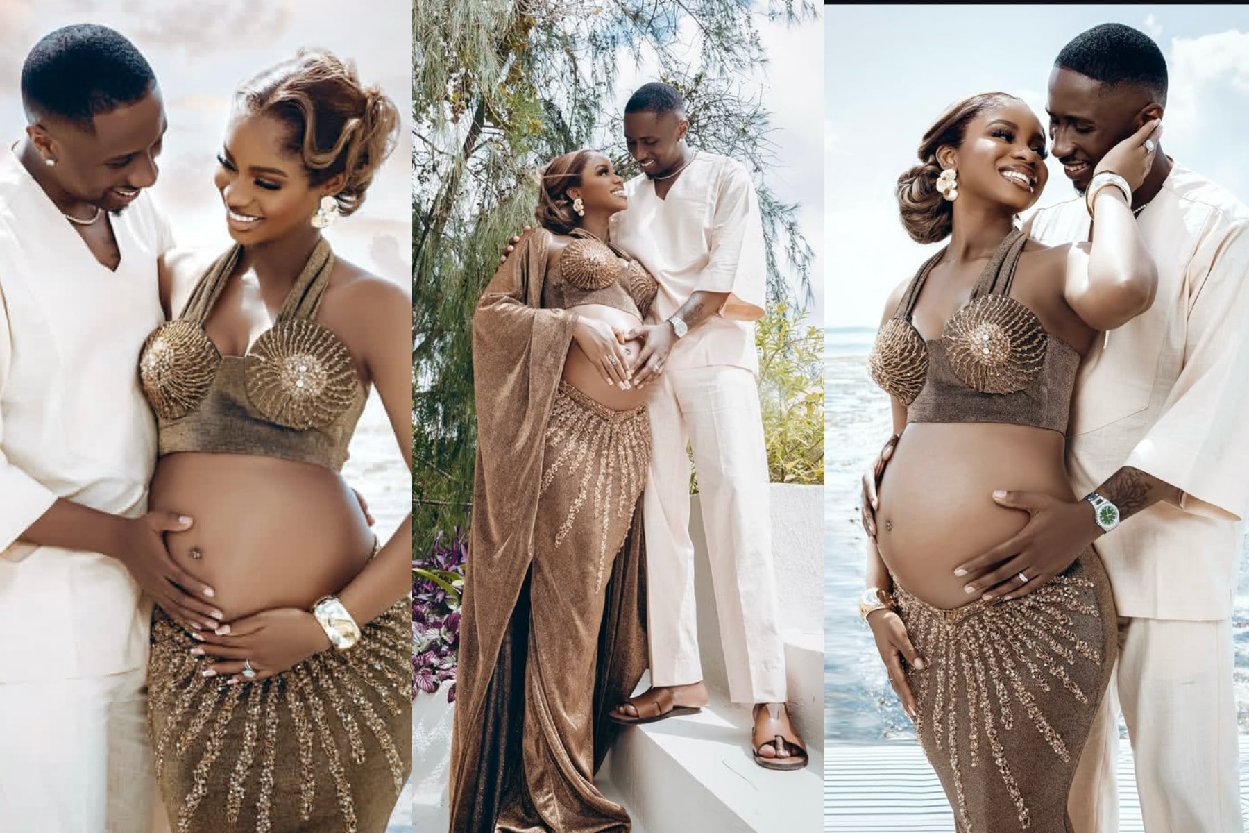 Iyabo Ojo Prays Over Priscilla Ojo & Juma Jux As They Step into Parenthood