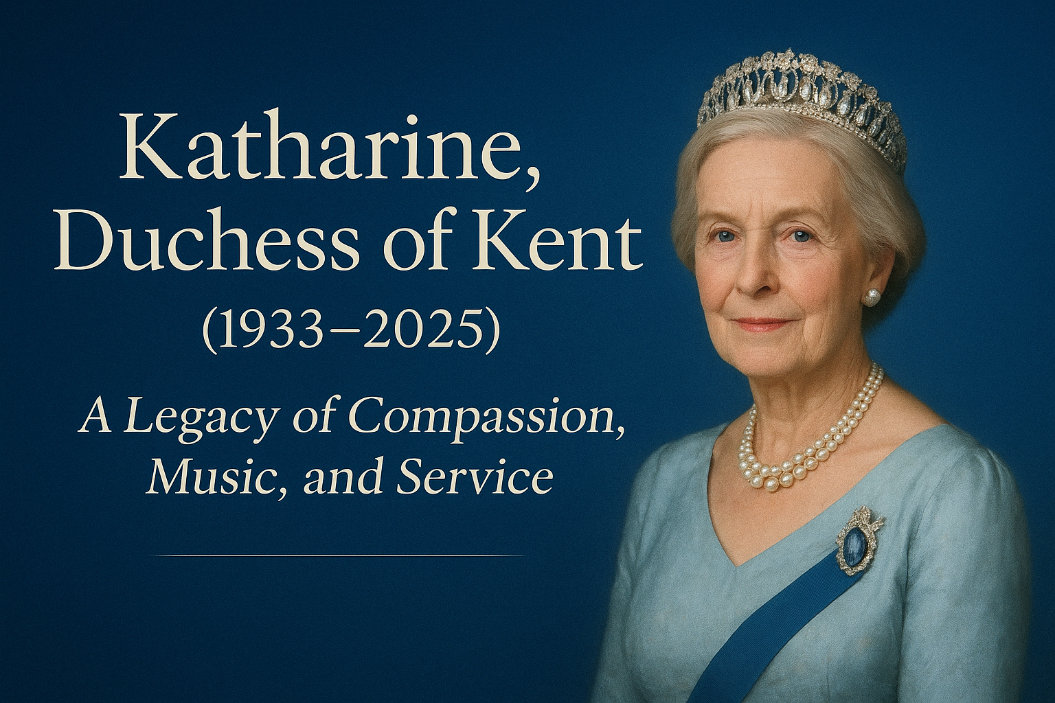 Britain’s Duchess of Kent Passes Away Peacefully at 92