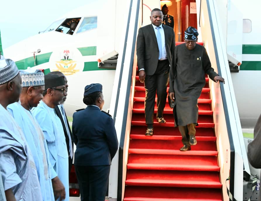 After work vacation in Paris, President Tinubu returns to Abuja