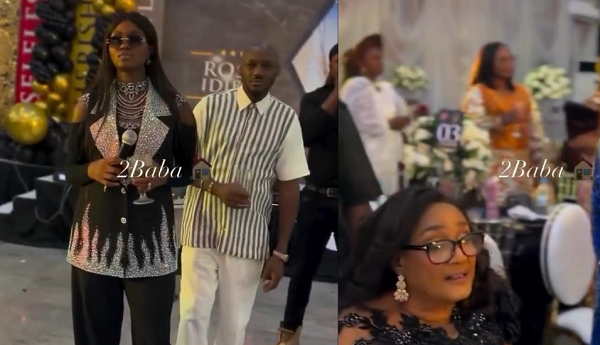 WATCH! 2baba’s wife, Natasha, showers praises on his mother at her birthday party