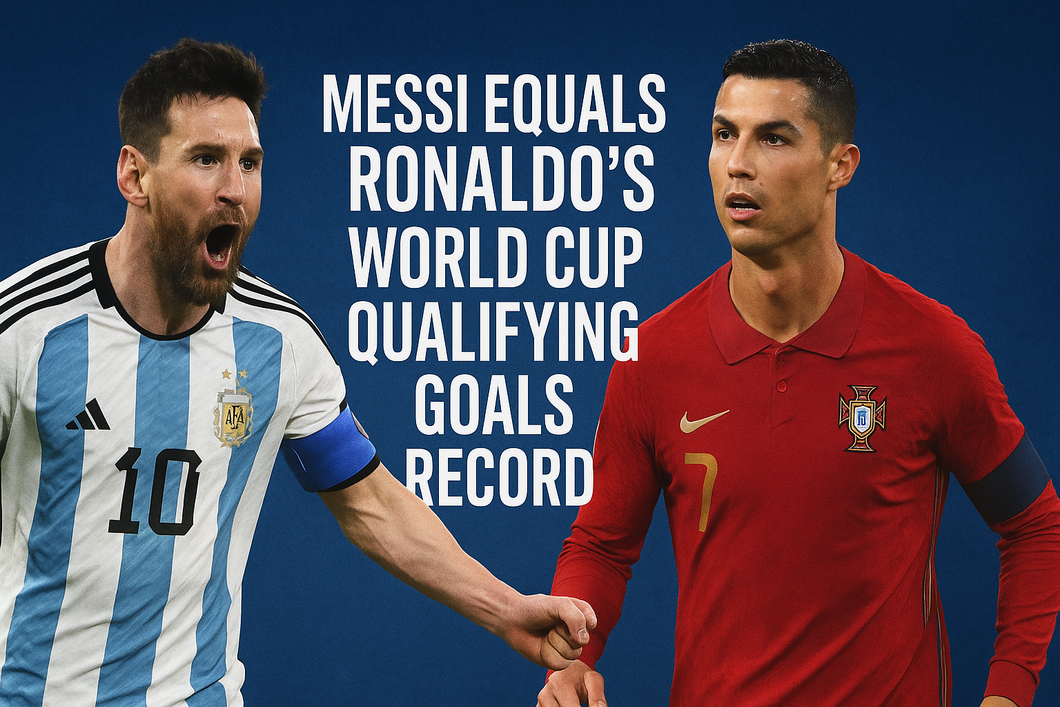 Lionel Messi Equals Cristiano Ronaldo’s Record with Brace Against Venezuela