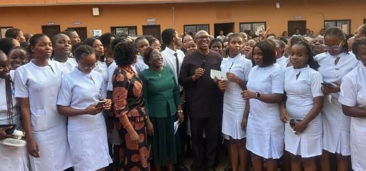 Peter Obi Donates ₦10 Million to Revive Good Hope Specialist Hospital in Anambra