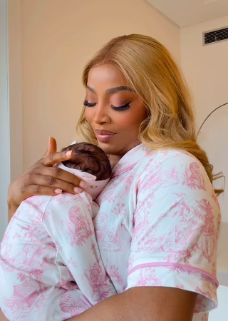 I got pregnant a month after I turned 40 – Toke Makinwa