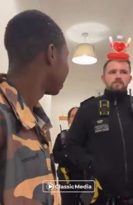 drama-as-uk-police-storm-nigerian-tiktoker,-peller’s-apartment-after-noise-complaint-(video)